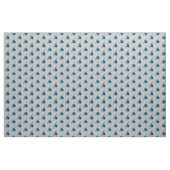 Eis Skaten - Männlicher Skater blauer Stern Stoff (Yard (91,4 cm))