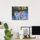 Eis Skaten Natural History Museum 2014 Poster (Heimbüro)