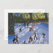 Eis Skaten Natural History Museum 2014 Postkarte (Vorne/Hinten)