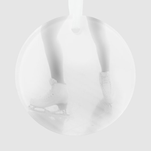 Eis-Skaten Ornament (Rückseite)