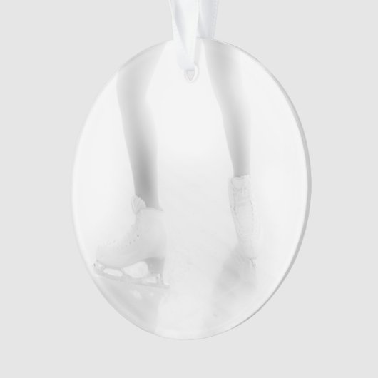 Eis-Skaten Ornament (Vorderseite)