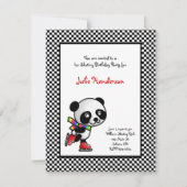 Eis-Skaten-Party Einladung (Vorderseite)