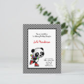 Eis-Skaten-Party Einladung (Stehend Vorderseite)