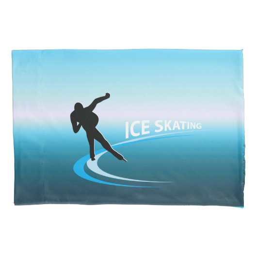 Eis Skaten Pillow Case Kissenbezug (Vorderseite)