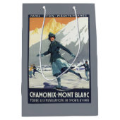 Eis-Skaten - PLM olympisches Promo-Plakat Mittlere Geschenktüte (Vorderseite)