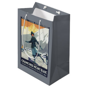 Eis-Skaten - PLM olympisches Promo-Plakat Mittlere Geschenktüte