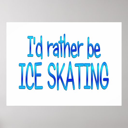 Eis Skaten Poster (Vorne)