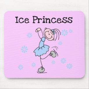 Eis-Skaten-Prinzessin Tshirts und Geschenke Mousepad