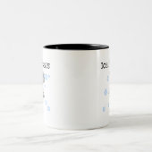 Eis-Skaten-Prinzessin Tshirts und Geschenke Zweifarbige Tasse (Mittel)