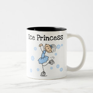 EIS-SKATEN-PRINZESSIN ZWEIFARBIGE TASSE