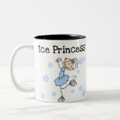 EIS-SKATEN-PRINZESSIN ZWEIFARBIGE TASSE (Links)