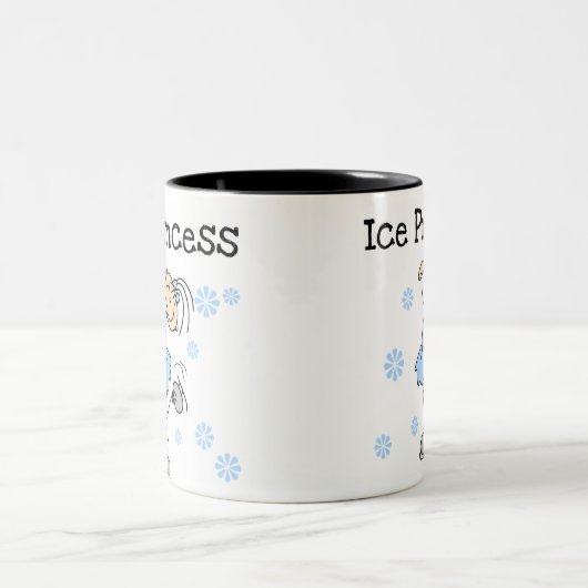 EIS-SKATEN-PRINZESSIN ZWEIFARBIGE TASSE (Mittel)