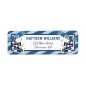 Eis Skaten Shoes Blue Stripes Birthday School (Vorne)