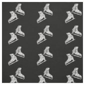 Eis-Skaten - Silver Star-Figur-Skate Stoff (Muster)