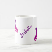 Eis Skaten Tasse Figur Skate Paar lila (Mittel)