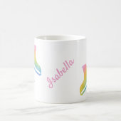 Eis-Skaten Tasse Figur Skate Paar Regenbogen (Mittel)