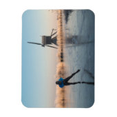 Eis-Skaten über Windmühle und Rechteckmagnet Magnet (Vertikal)