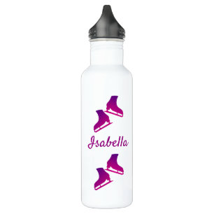 Eis-Skaten-Wasserflasche Skate lila Edelstahlflasche