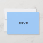 Eis-Skater, die die RSVP-Karte hochhalten RSVP Karte (Rückseite)