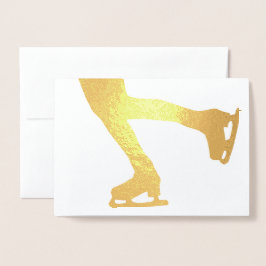 Eis-Skater Folienkarte