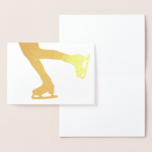 Eis-Skater Folienkarte (Anzeige)