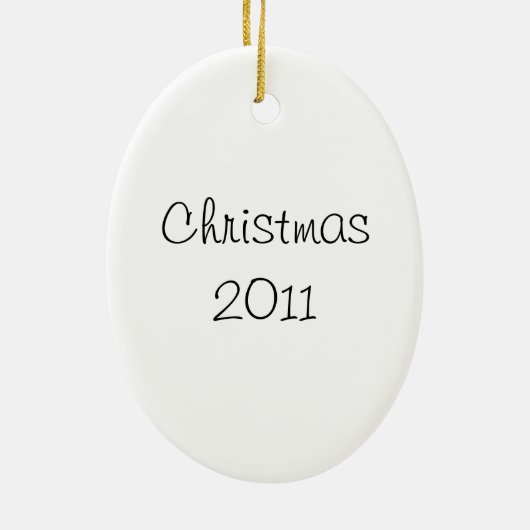 Eis-Skater Keramik Ornament (Hinten)