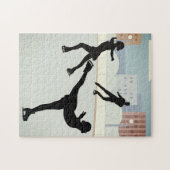 Eis-Skater Puzzle (Horizontal)