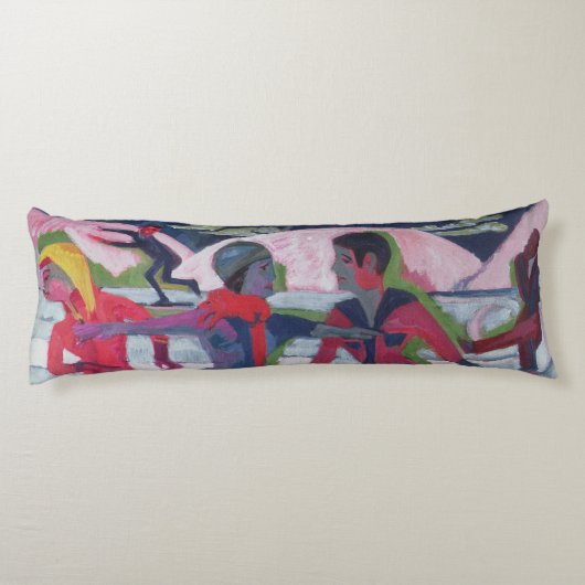 Eis-Skater Seitenschläferkissen (Rückseite)