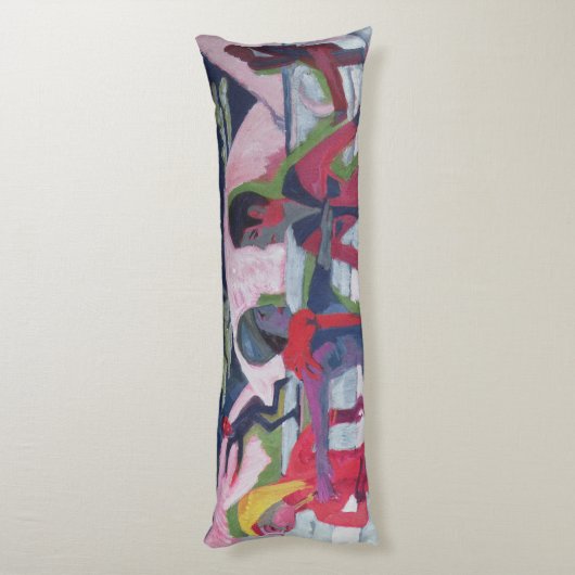 Eis-Skater Seitenschläferkissen (Rückseite (Vertikal))