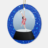 Eis-Skater - SRF Keramik Ornament (Links)