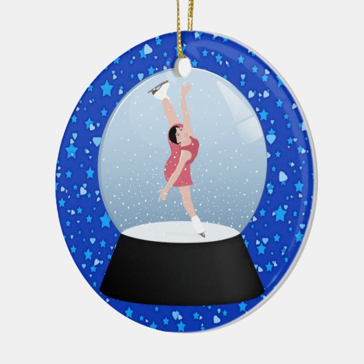 Eis-Skater - SRF Keramik Ornament (Links)