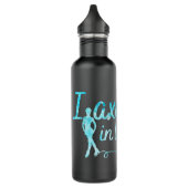Eis Skater Wasserflasche Axel in lebendig gefroren Edelstahlflasche (Links)