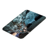 Eis Stalactite in einer Eishöhle Magnet (Linke Seite)