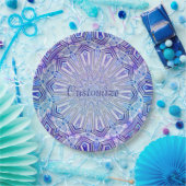 Eis Star Kaleidoskop Musterpapiere Teller 2 (Party)