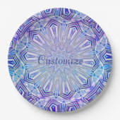 Eis Star Kaleidoskop Musterpapiere Teller 2 (Vorderseite)