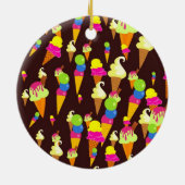 Eis-Tapete Keramik Ornament (Hinten)