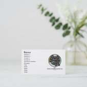 Eis-Tee (Eigengeschwindigkeits-Indikator) Visitenkarte (Stehend Vorderseite)