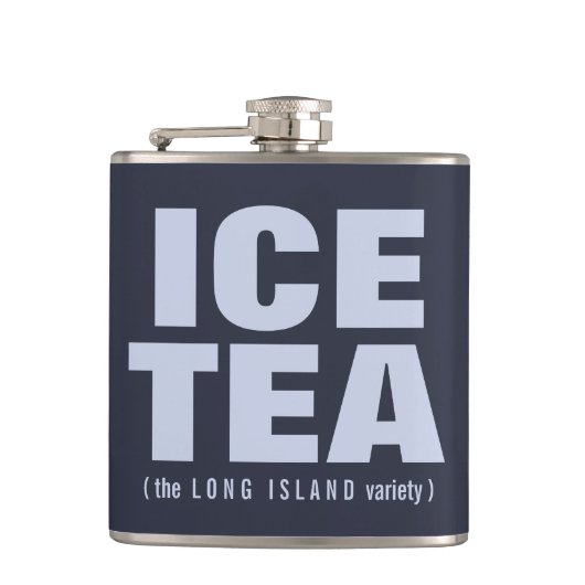 EIS-TEE-Gewohnheitsflasche Flachmann (Vorderseite)