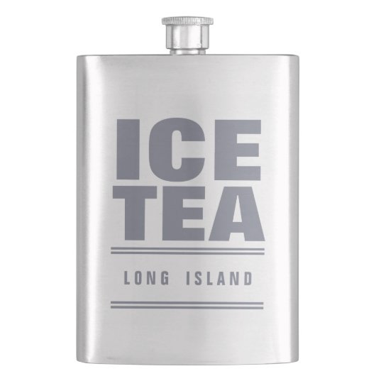 EIS-TEE-Prämienflasche Flachmann (Vorderseite)