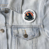 Eis, um dich zu treffen Eisbären Weihnachtsgeschen Button (Beispiel)