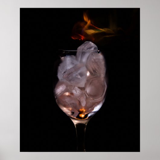 Eis und Feuer Poster (Vorne)