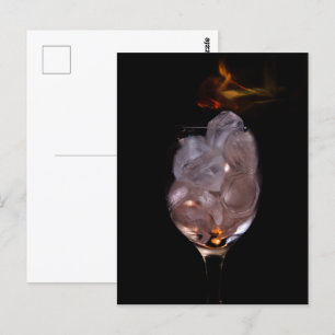 Eis und Feuer Postkarte