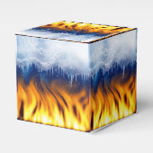 Eis und Flamme Geschenkschachtel (Vorderseite)
