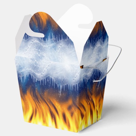 Eis und Flamme Geschenkschachtel (Geöffnet)