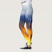 Eis und Flamme Leggings (Links)