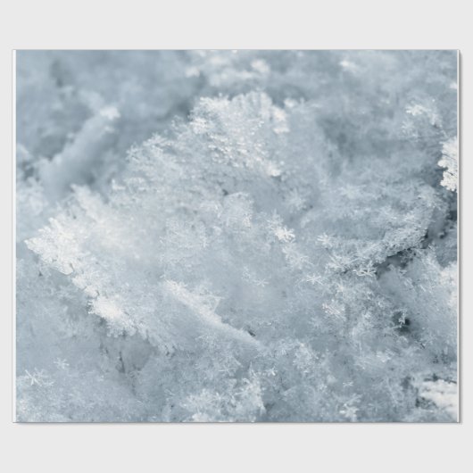 Eis und Frost Geschenkpapier (Flach)
