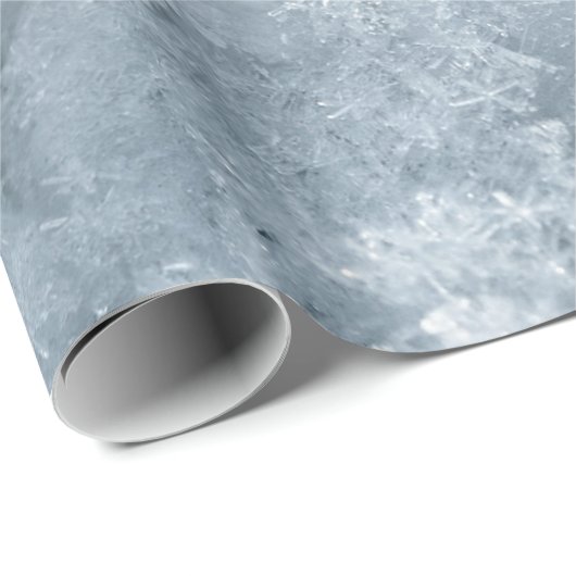 Eis und Frost Geschenkpapier (Rolleneckpunkt)