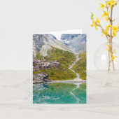 Eis und Grün Karte (Gelbe Blume)