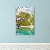 Eis und Grün Leinwanddruck (Insitu (Holzboden))