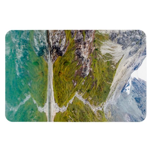 Eis und Grün Magnet (Horizontal)